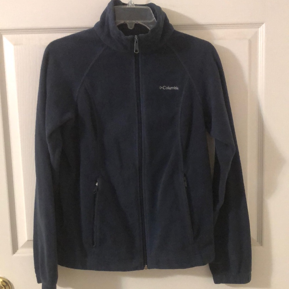 Columbia women’s zipfront fleece jacket size medium